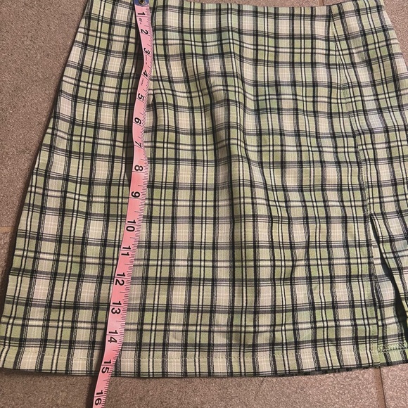 Princess Polly Green Plaid Mini Skirt - Picture 6 of 11